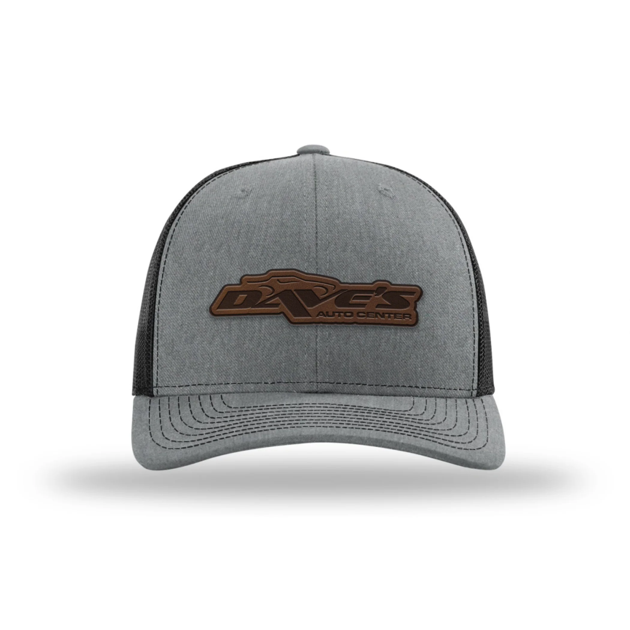 Daves Leather Patch Trucker Hat - Image 3