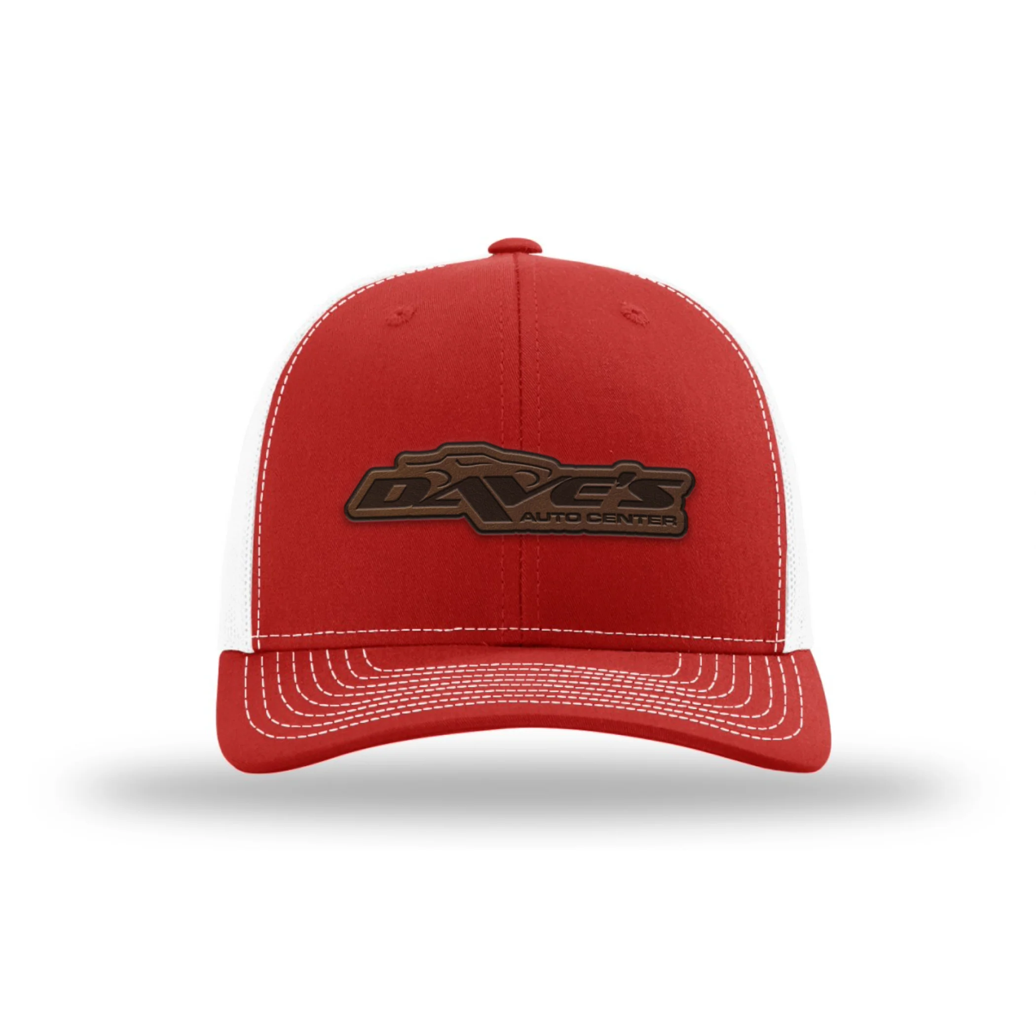 Daves Leather Patch Trucker Hat - Image 5