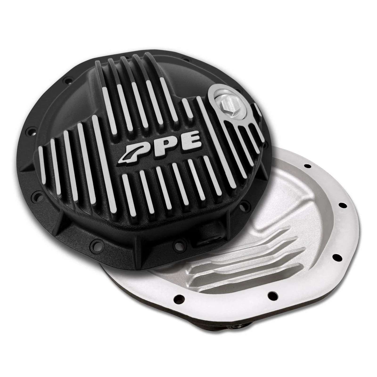 1972-2013 GM K1500 8.5 Inch -10 Heavy-Duty Aluminum Rear Differential Cover Brushed 138051310