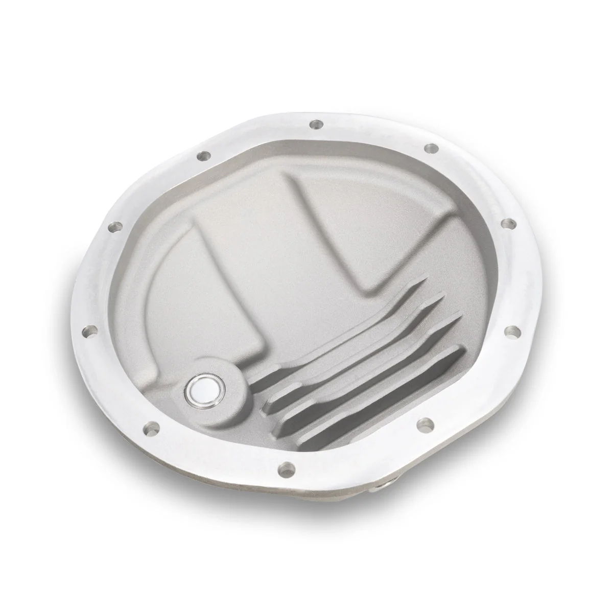 1972-2013 GM K1500 8.5 Inch -10 Heavy-Duty Aluminum Rear Differential Cover Brushed 138051310 - Image 6