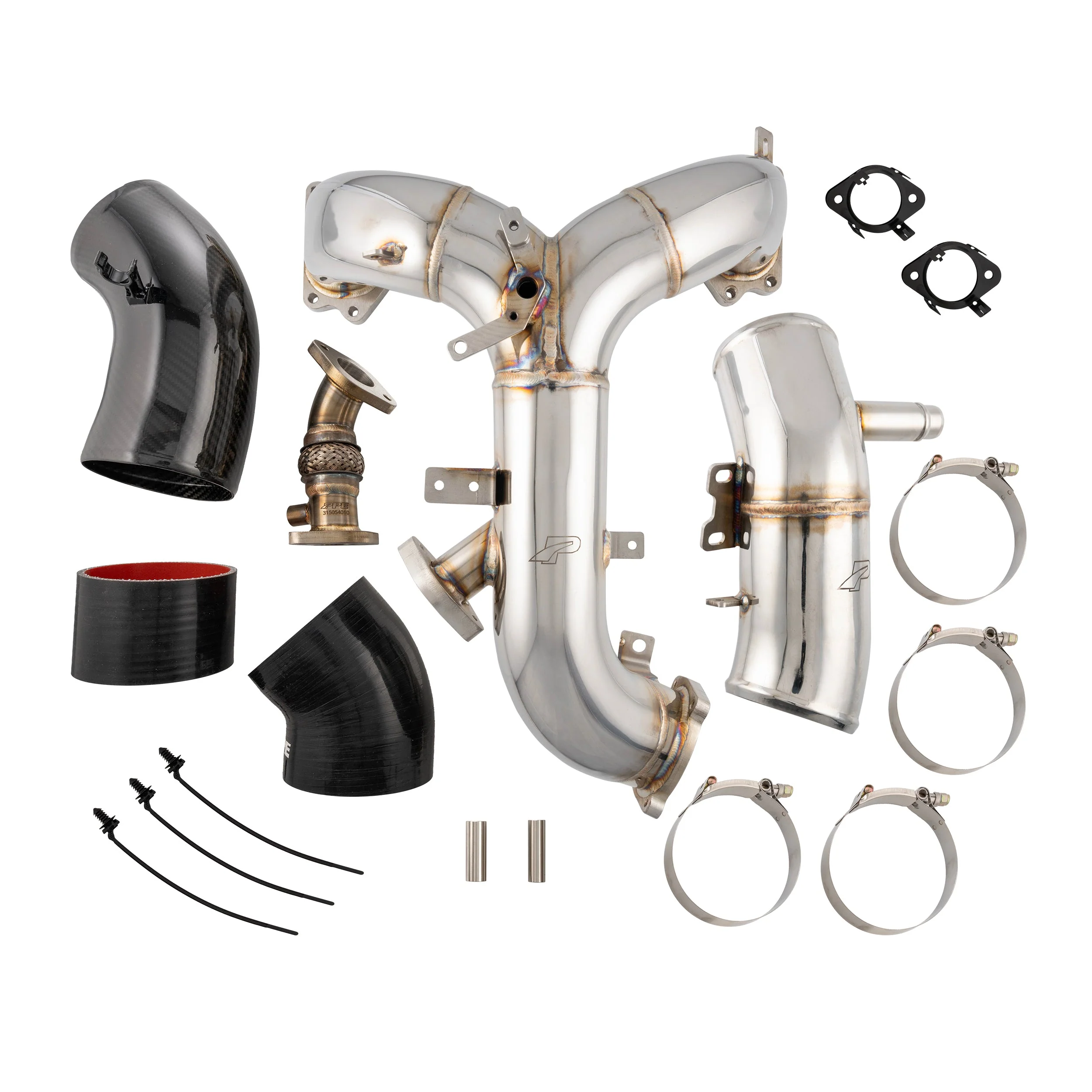 20-25 Ford 6.7L Power Stroke Zilla Intake Manifold and Turbo Inlet Kit-Polished Pacific Performance Engineering 315054030