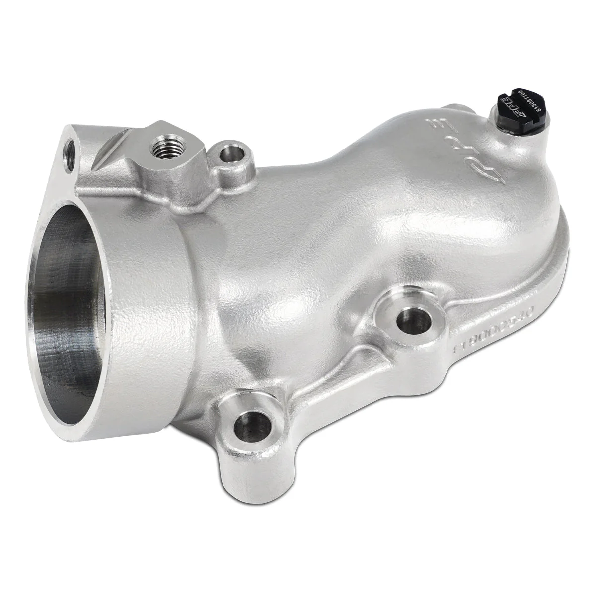 2004-2010 GM 6.6L Duramax Thermostat Housing Cover LLY LBZ LMM - Polished 119000543 - Image 2