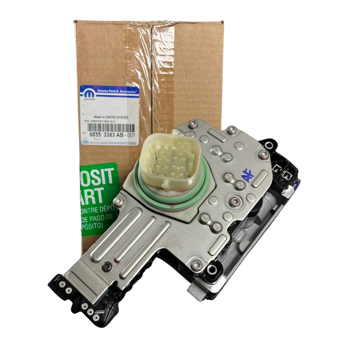 2007 - 2018 MOPAR 68RFE SOLENOID PACK - WHITE PLUG 68353383AB