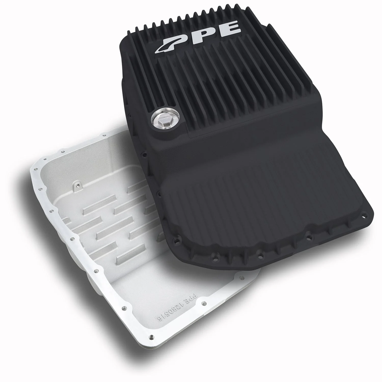 2007-2020 GM w/ 6L80 Heavy-Duty Cast Aluminum Transmission Pan Black 128051620