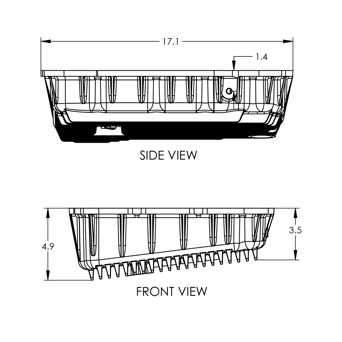 2007-2022 Ram Pickup 2500 w/ 68RFE Transmission Heavy-Duty Cast Aluminum Transmission Pan - Image 2