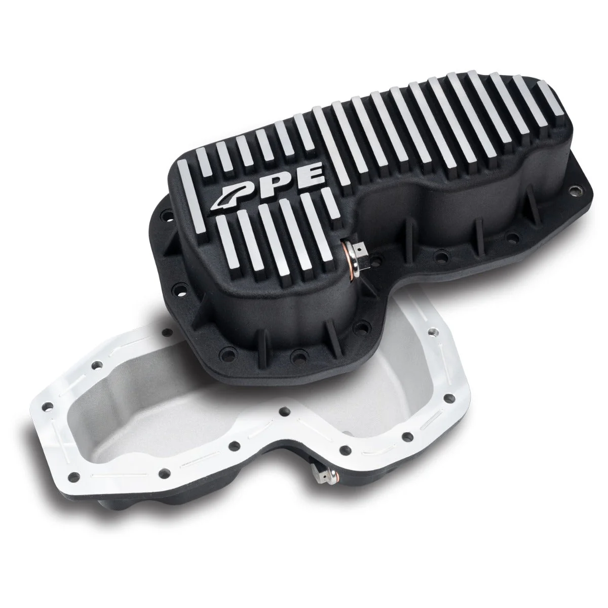 2011-2022 Jeep Grand Cherokee 3.6L Heavy-Duty Cast Aluminum Engine Oil Pan Brushed 214052210