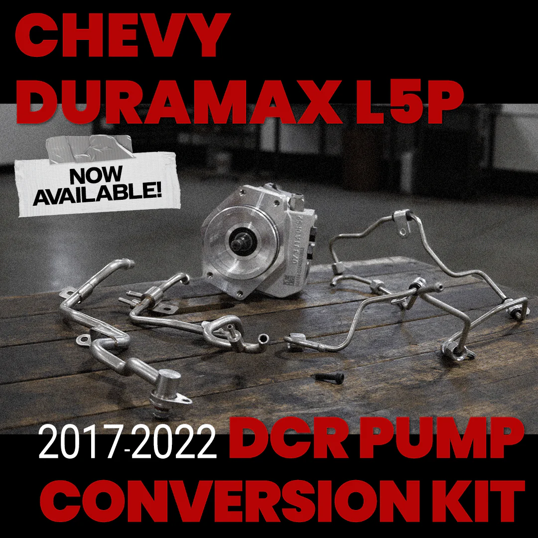 2017-2022 Chevy Duramax L5P DCR Pump Conversion Kit. CA Excl. - Image 4