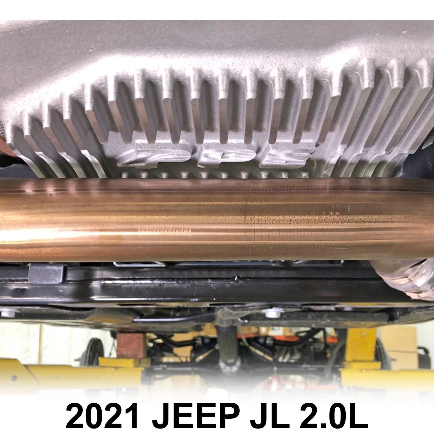 2018-2022 Jeep JL/JT 2.0L/3.0L w/ 850RE Transmission Heavy-Duty Cast Aluminum Transmission Pan Black 228153420 - Image 3