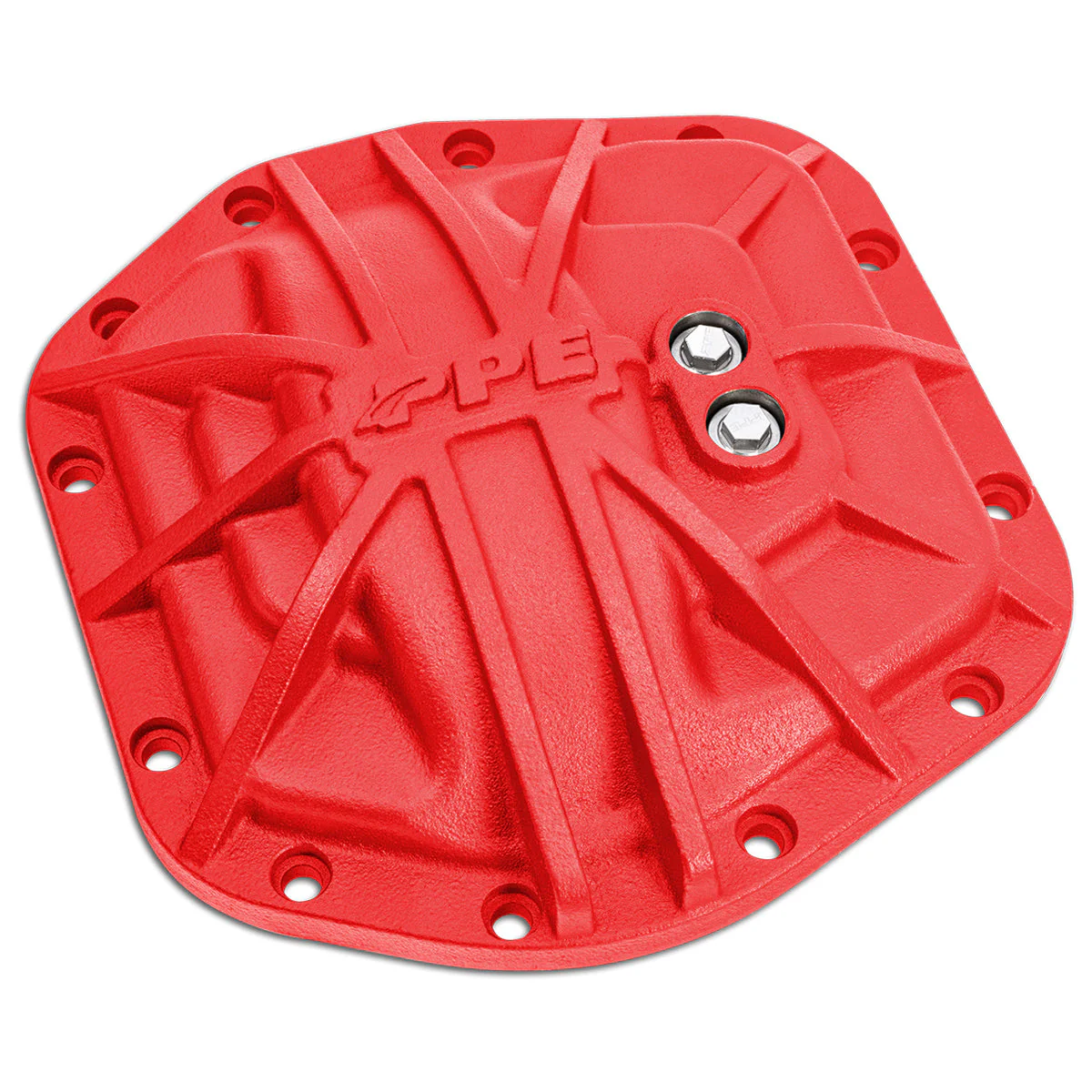 2018-2023 Jeep JL Sport Dana-M186 Heavy-Duty Nodular Iron Front Differential Cover Red 238043412 - Image 4