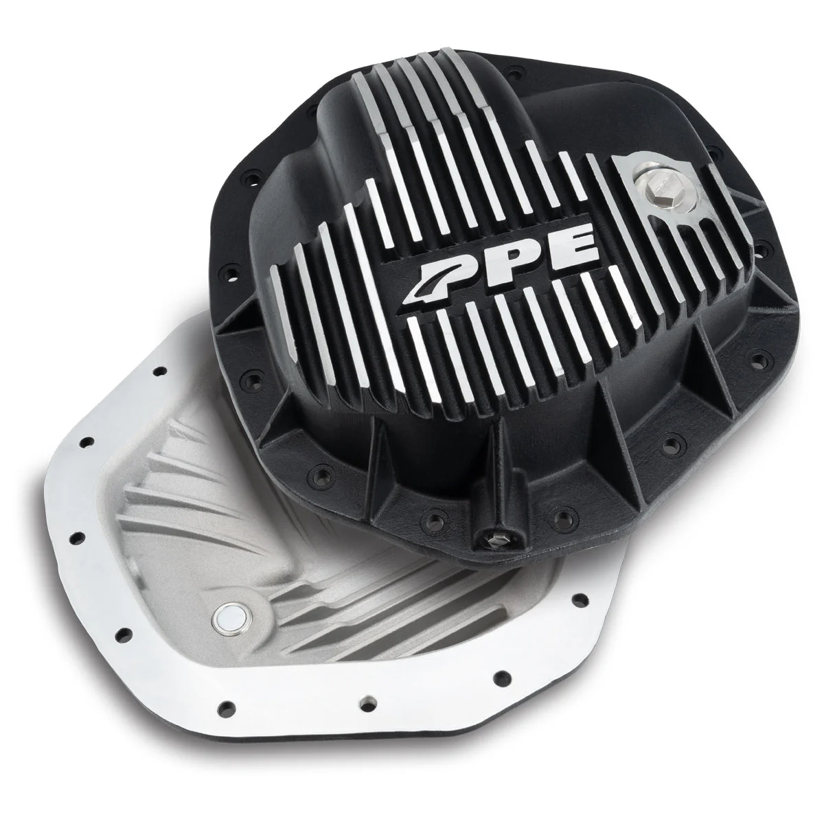 2019-2022 RAM HD 6.4L/6.7L 11.5 Inch /11.8 Inch -14 Heavy-Duty Cast Aluminum Rear Differential Cover Brushed PPE Diesel 238053010