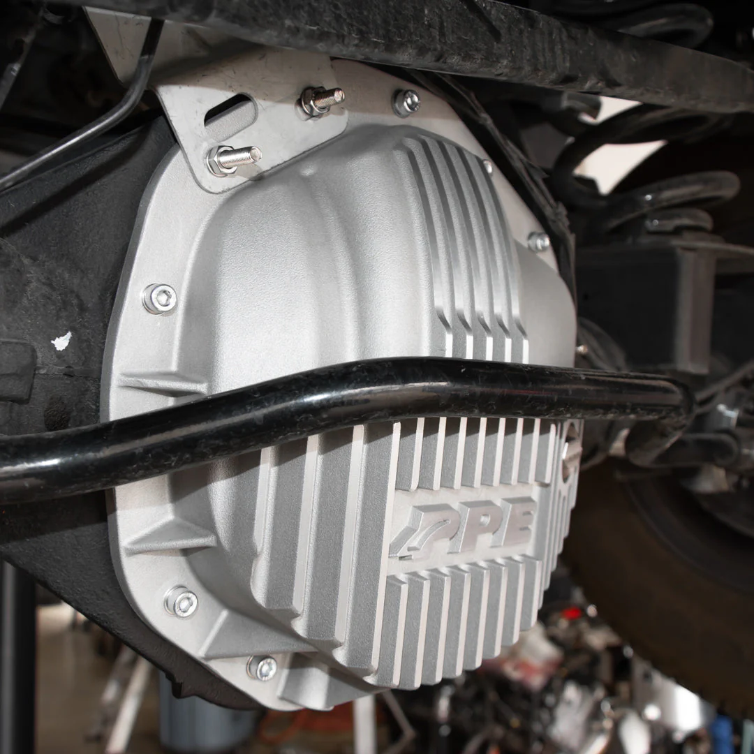 2019-2022 RAM HD 6.4L/6.7L 11.5 Inch /11.8 Inch -14 Heavy-Duty Cast Aluminum Rear Differential Cover Brushed PPE Diesel 238053010 - Image 4