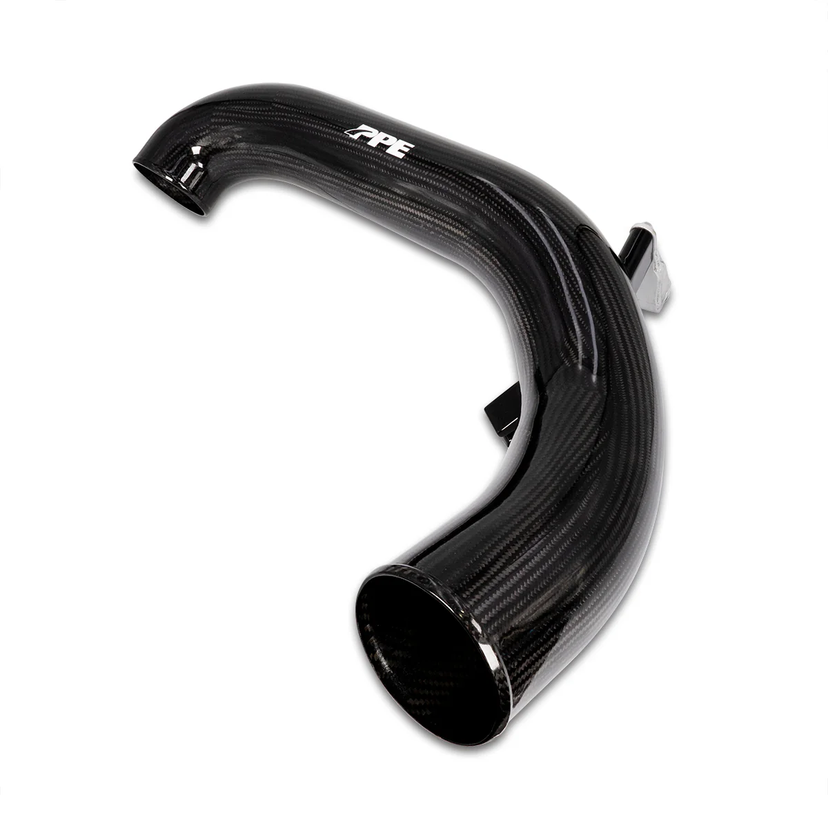 2020-2023 GM 1500 3.0L Zilla Carbon Fiber Intake Tube Twill Weaved Carbon PPE Power 115020360 - Image 3