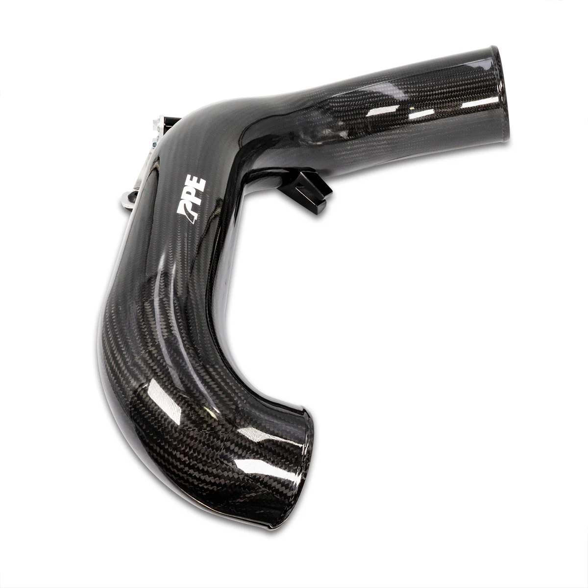 2020-2023 GM 1500 3.0L Zilla Carbon Fiber Intake Tube Twill Weaved Carbon PPE Power 115020360 - Image 6