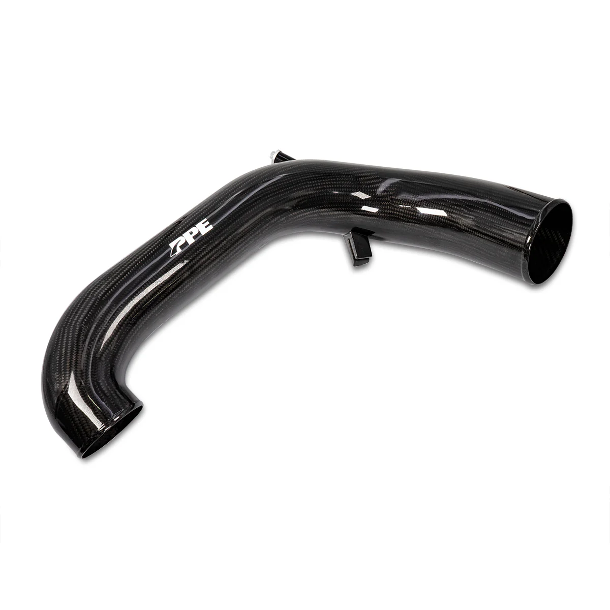 2020-2023 GM 1500 3.0L Zilla Carbon Fiber Intake Tube Twill Weaved Carbon PPE Power 115020360 - Image 7