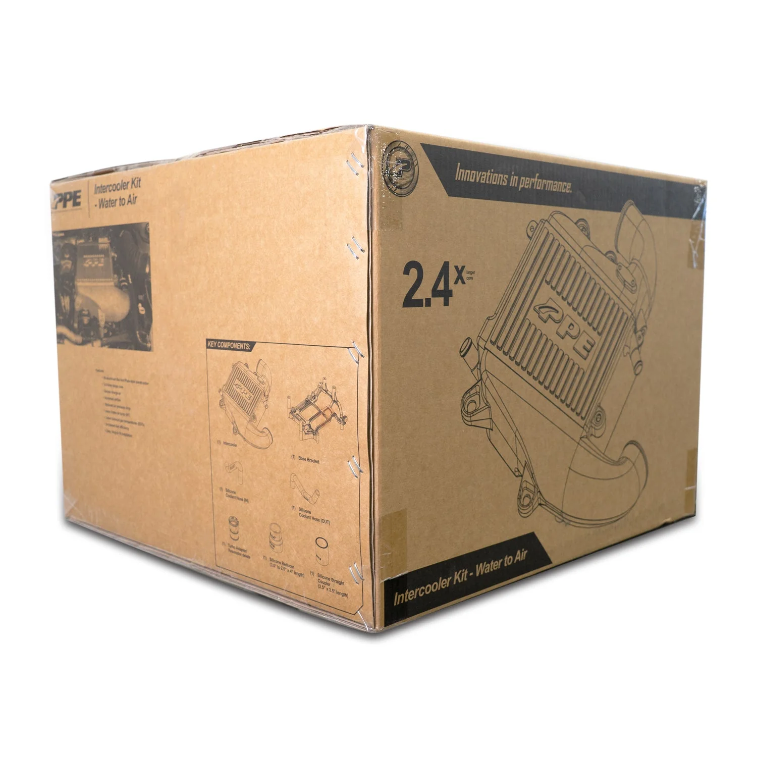 2020-2023 GM 3.0L Duramax LM2, LZO Air-To-Water Intercooler Kit Blue PPE Diesel 115030022 - Image 10