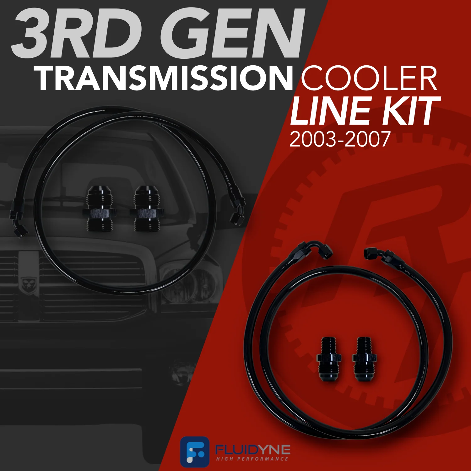 48RE 03-07  Cooler Line Kit No Pre Heater