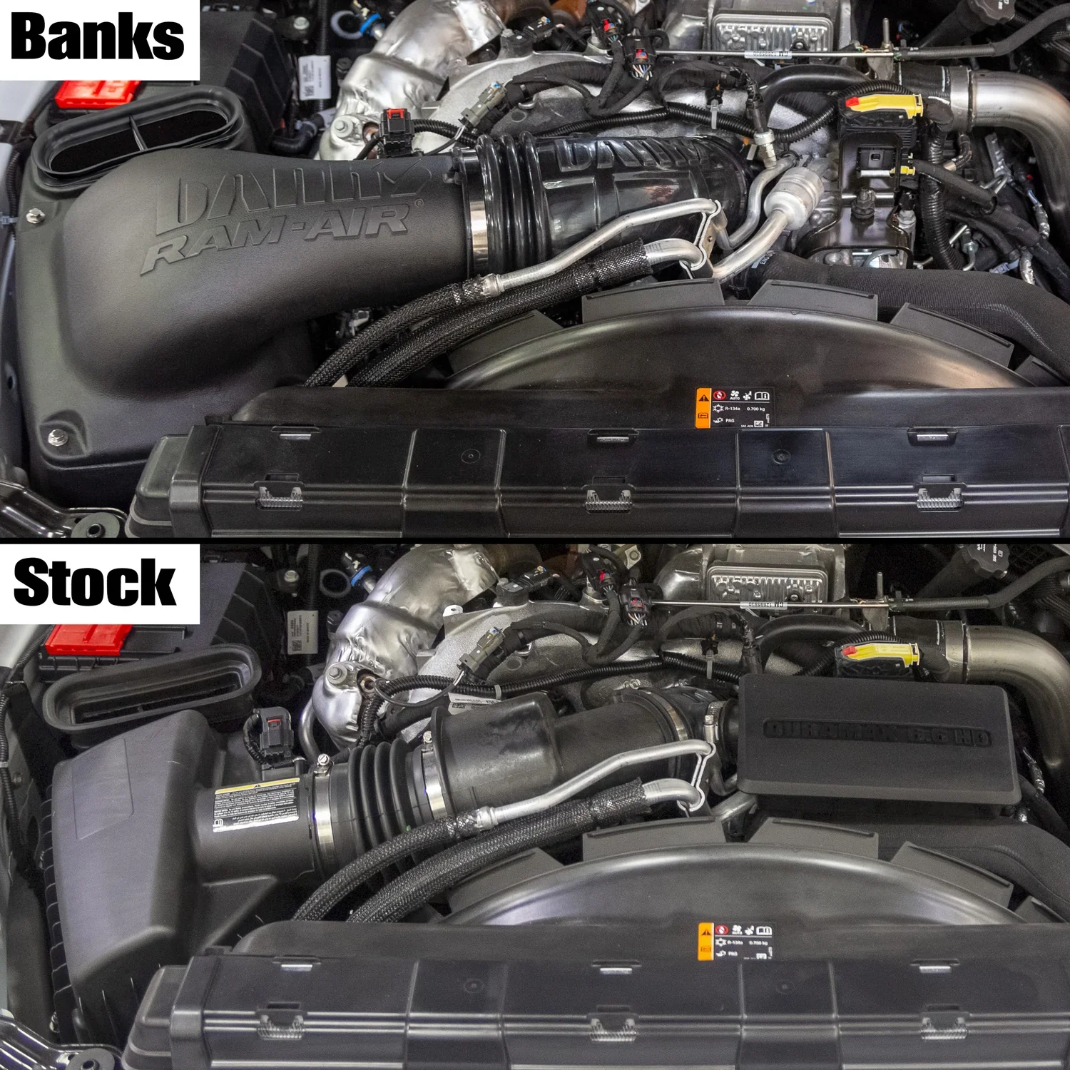 2024 Chevy/GMC 2500/3500 6.6L Duramax, L5P Banks Ram-Air® Cold Air Intake w/ Massive Oiled/Dry Filter, Super Tube, and Air Mass Control Module 42285 - Image 4