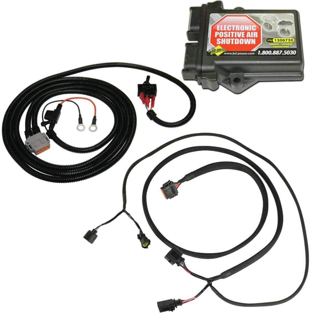 BD E-PAS Positive Air Shut-Off 6.7L Powerstroke Ford 2011-2019 1036755