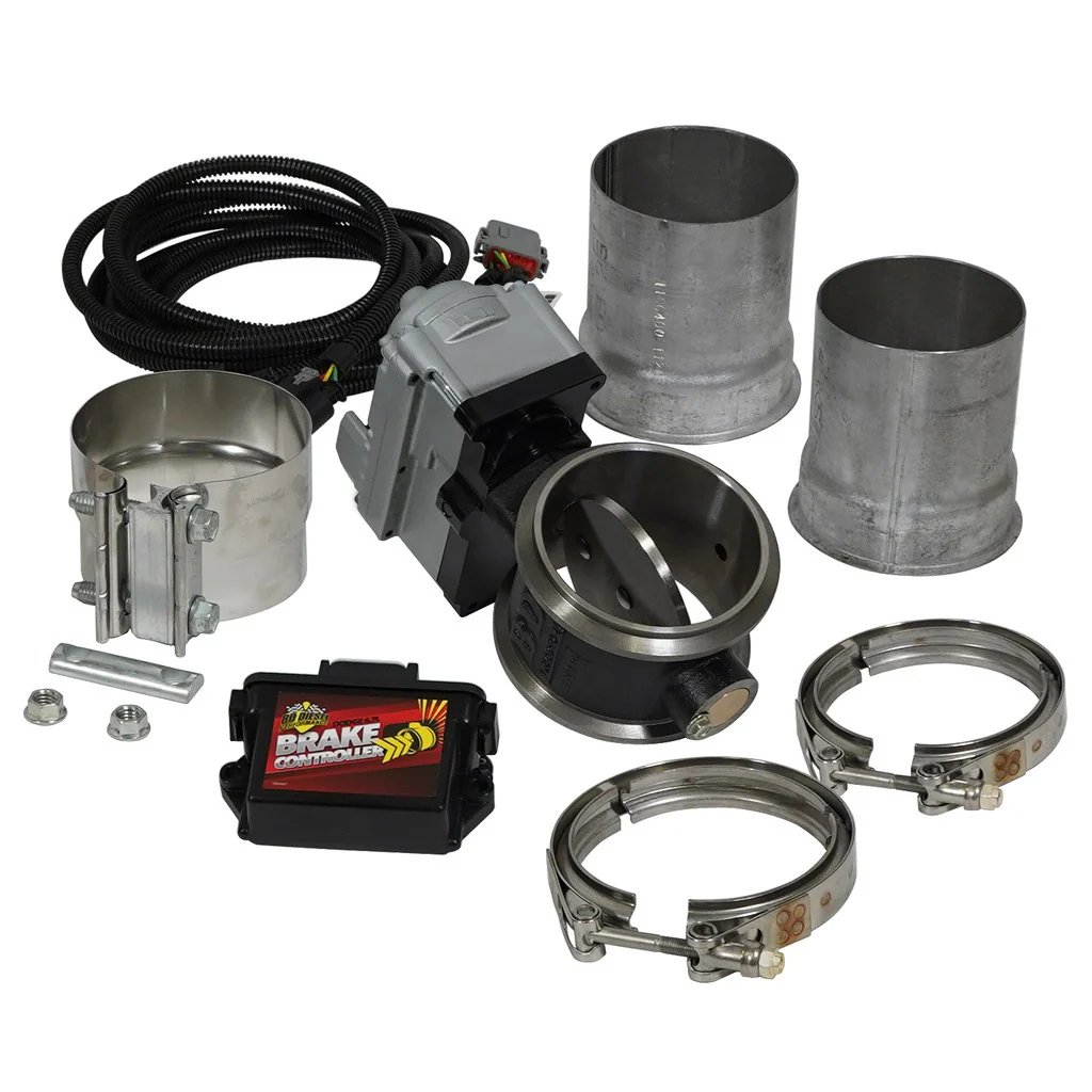 BD Electronic Exhaust Brake 4.0-inch RAM 2500/3500 6.7L Cummins 2018-2023 1027348