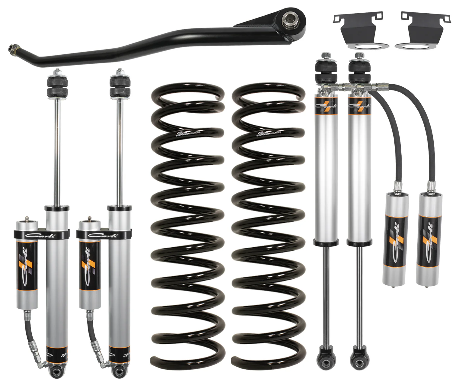 Carli Leveling System, Base, 2.5” Lift, 2014-24 Ram 2500 HEMI, Coil Rear CS-DLVL-CS-1419-H