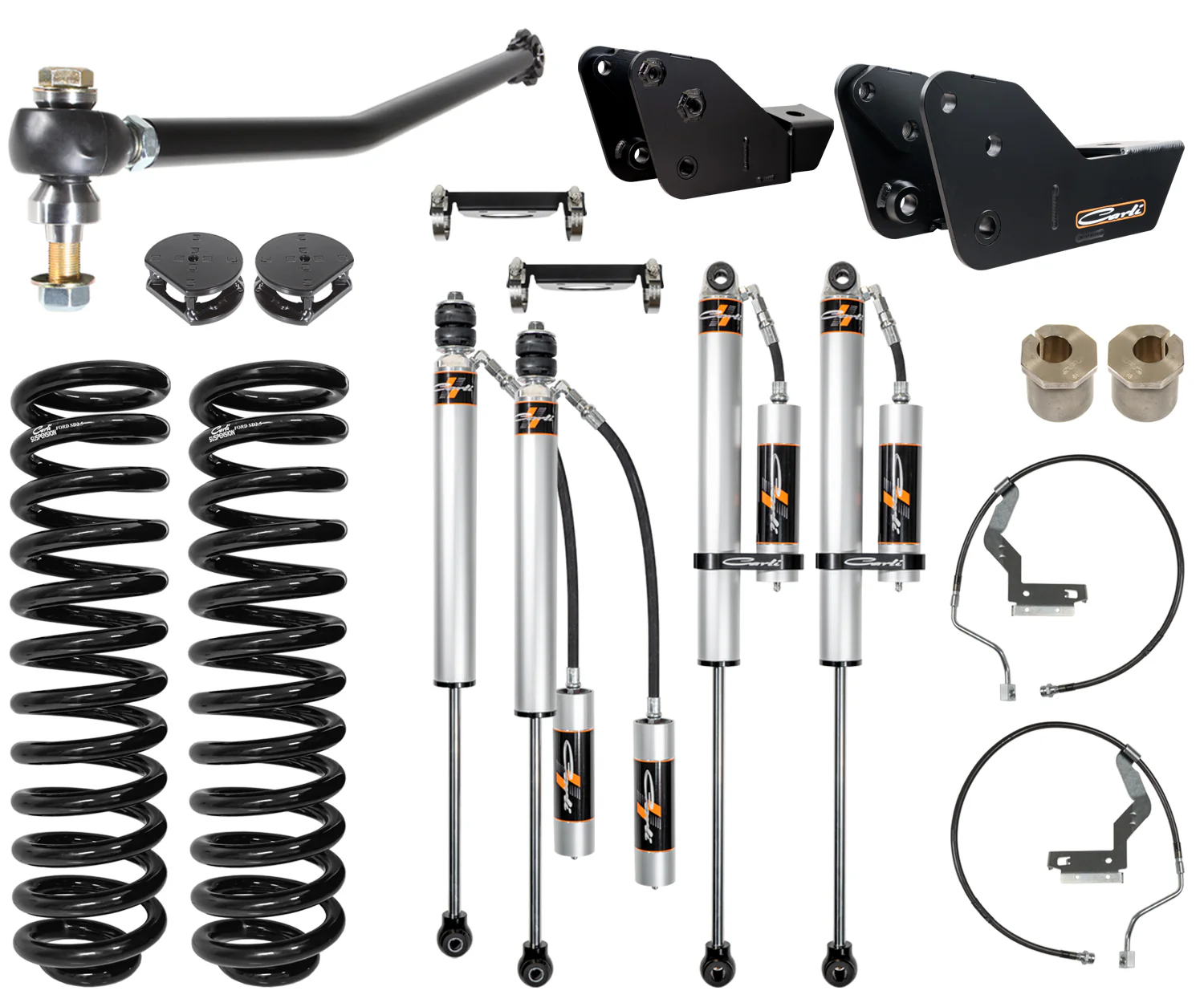 Carli Backcountry Leveling Suspension, 3.0” Lift, 2023+ Ford F250/F350 GAS CS-FLVL-BC-CS-23-GAS