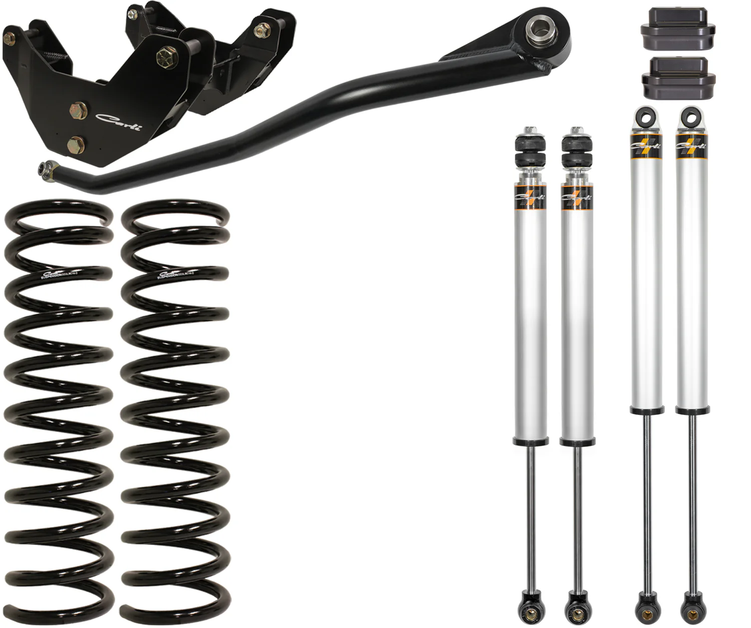 Carli Commuter Suspension System, 3” Lift, 2013-22, Ram 3500, Diesel, 4x4 CS-D3-COM-CS-1319-D