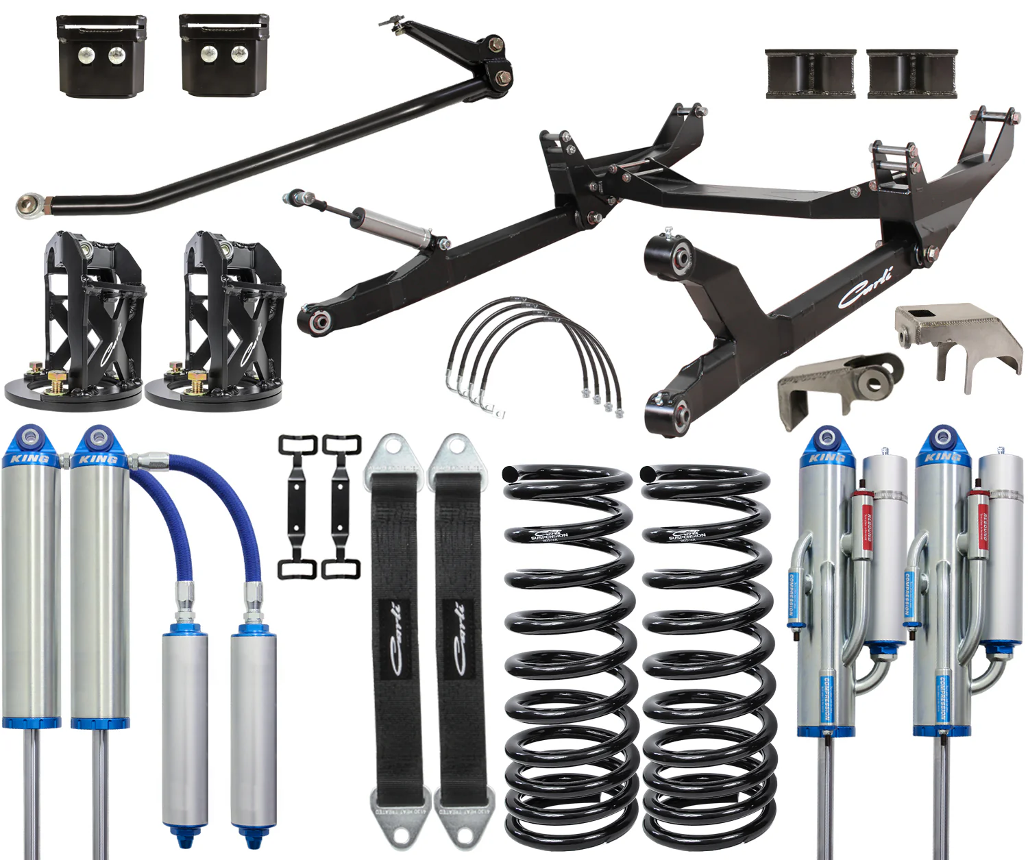 Carli Dodge 6" UNCHAINED 3.5 System, BASE CS-DUC35-6-10