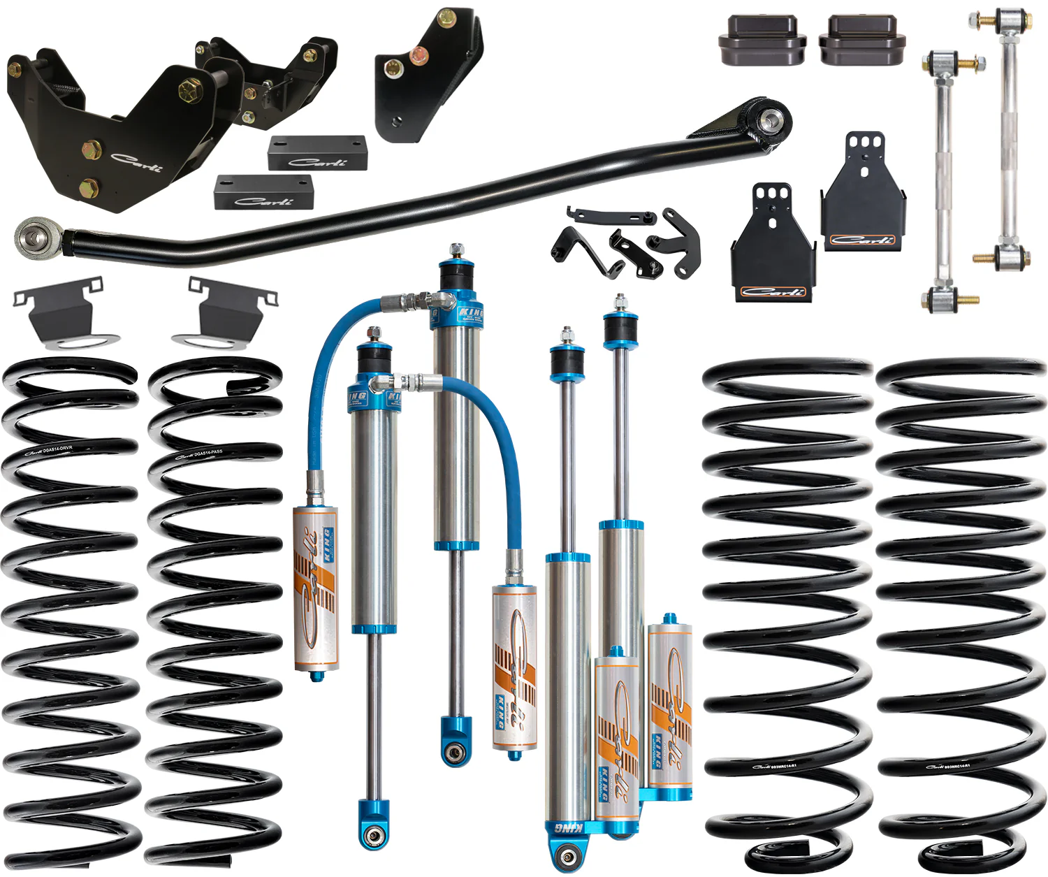 Carli Dodge Leveling Pintop 2.5 System, BASE CS-DPT25-14-PW