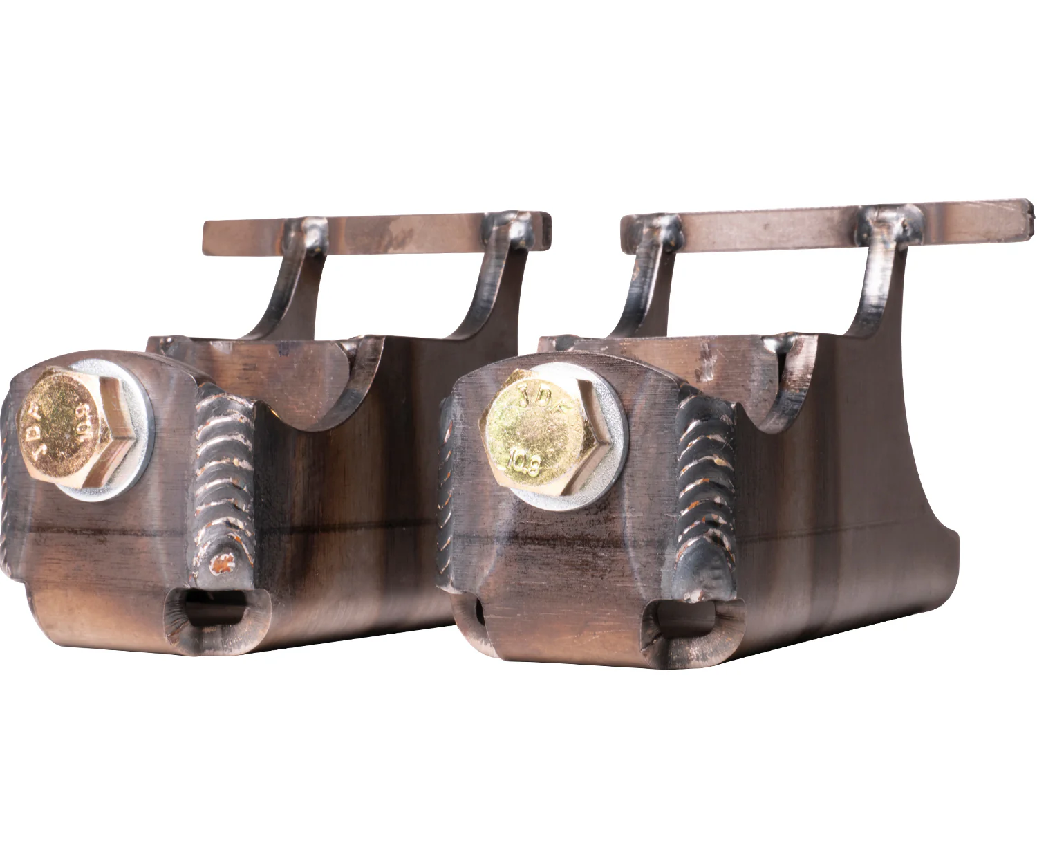 Carli Dominator Lower Shock Mounts, 2014+, Front, Weld In CS-DLSM-14-F