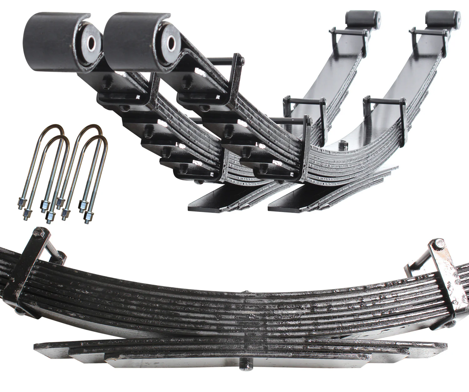 Carli Rear Progressive HD Leaf Spring Kit, 2003-09 Ram 2500/3500, Gas, 2” Lift CS-DFSP-03-H-HD