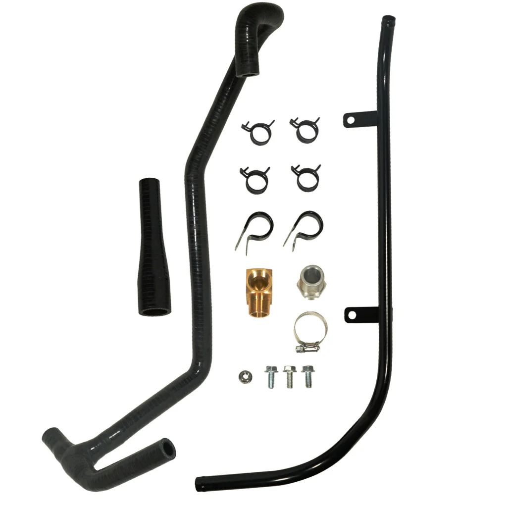 Coolant Tube Relocation Kit, Howler Turbo - Dodge Automatic 2003-2005 5.9L 1047137 - Image 6