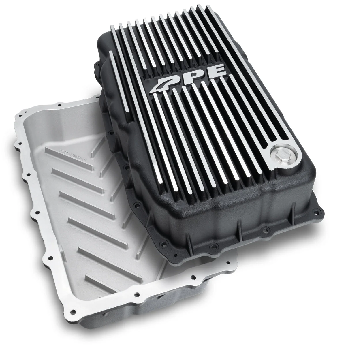 Deep 10L80 Transmission Pan GM 3.0L Duramax 2020-2023 Brushed 128051110