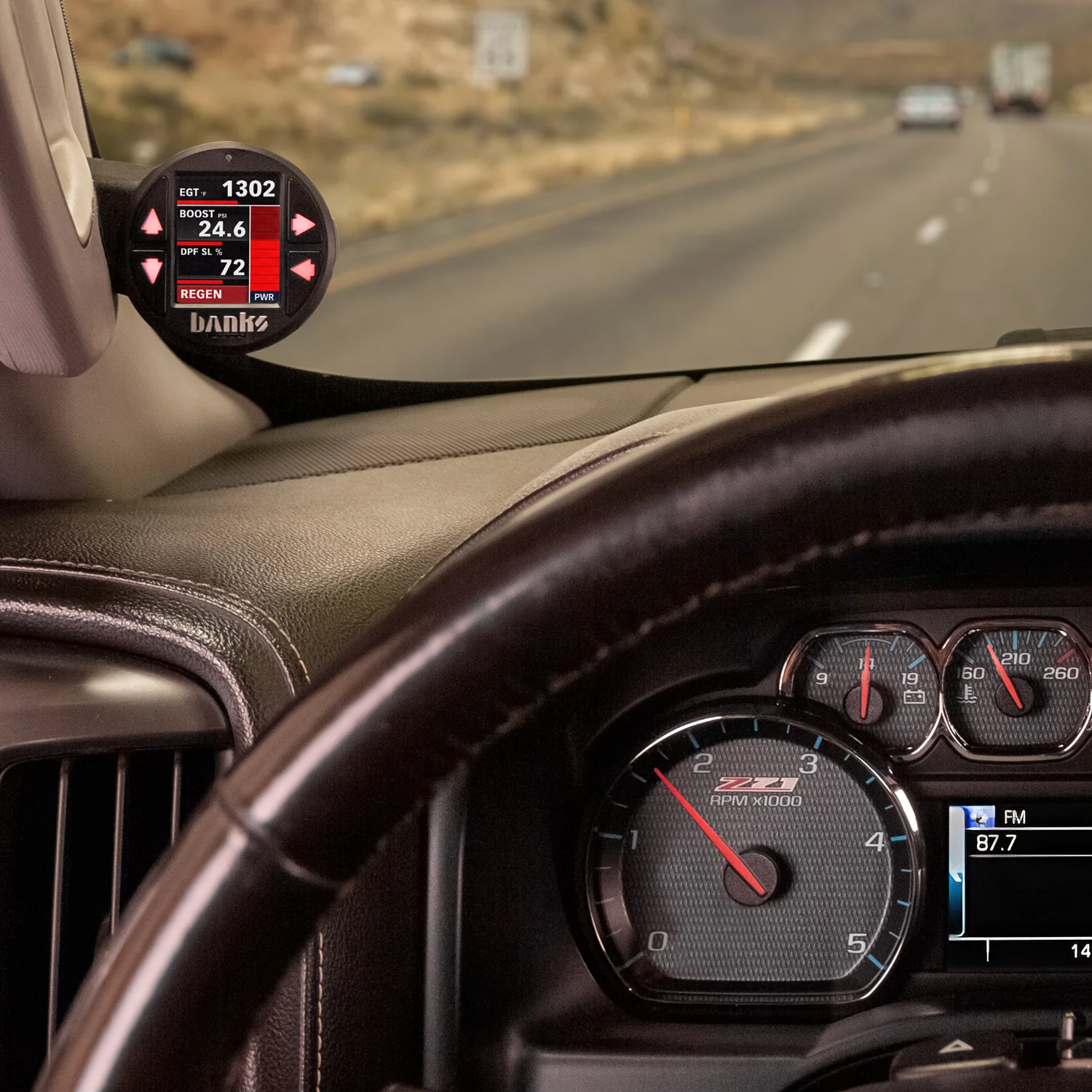 Derringer Tuner (Gen2) with ActiveSafety and iDash 1.8 Super Gauge 2017-19 Chevy/GMC 2500/3500 6.6L L5P Banks Power 66692 - Image 4