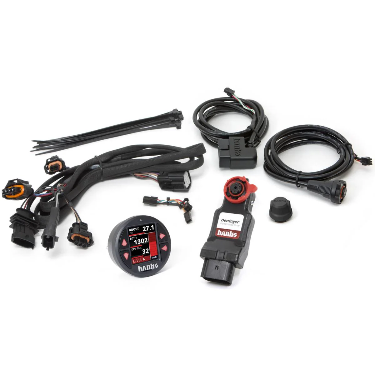 Derringer Tuner w/SuperGauge includes ActiveSafety and Banks iDash 1.8 SuperGauge for 14-18 Ram 1500 3.0L EcoDiesel and 14-17 Grand Cherokee 3.0L EcoDiesel Banks Power 66681 - Image 2