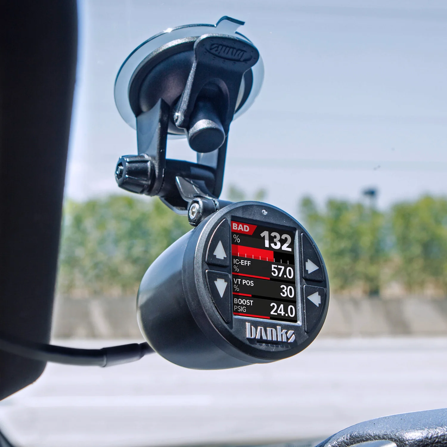 Derringer Tuner with ActiveSafety and Banks iDash 1.8 Super Gauge 11-19 Ford 6.7 Banks Power 66693 - Image 6