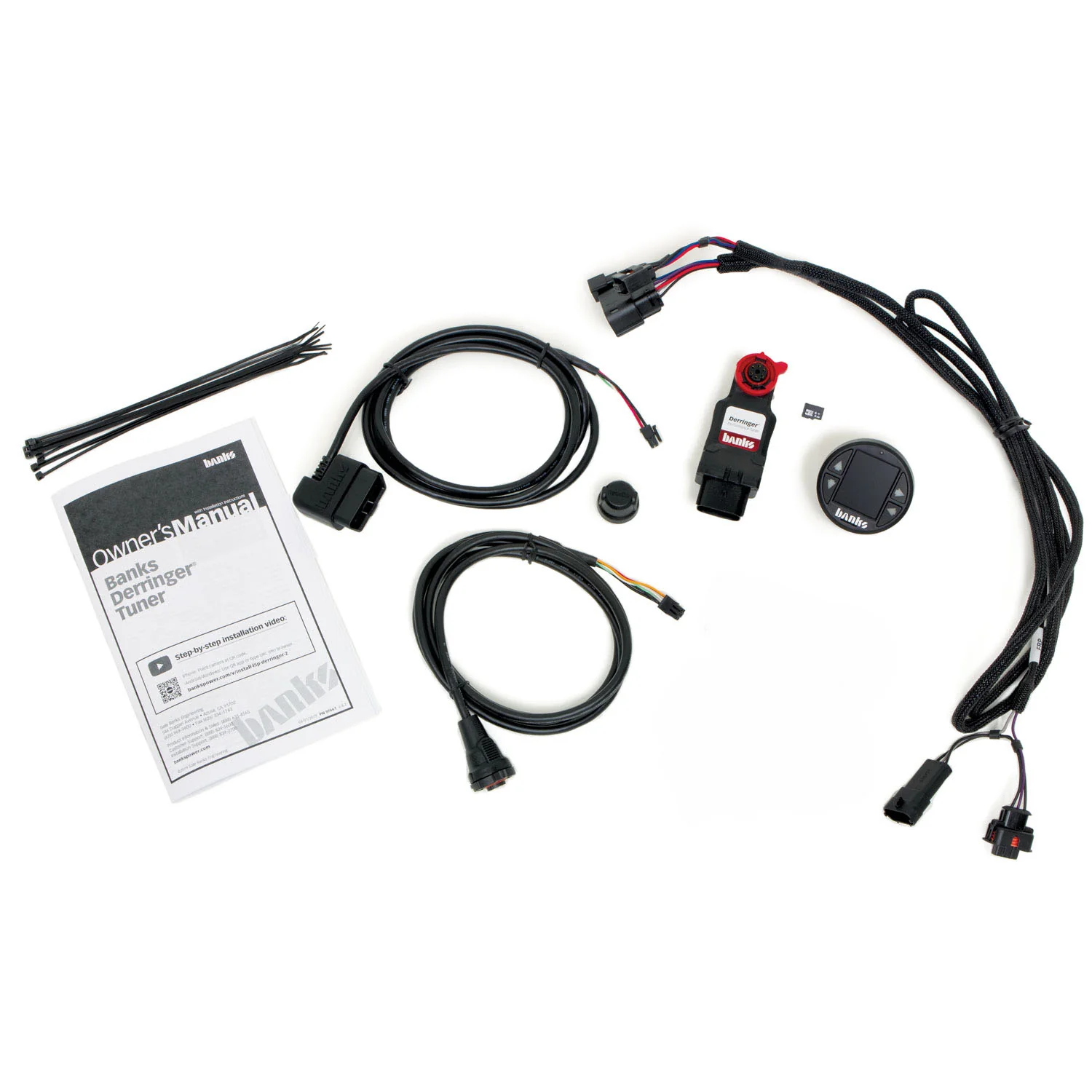 Derringer Tuner with iDash 1.8 DataMonster with ActiveSafety 11-19 Ford 6.7 Banks Power 66795 - Image 2