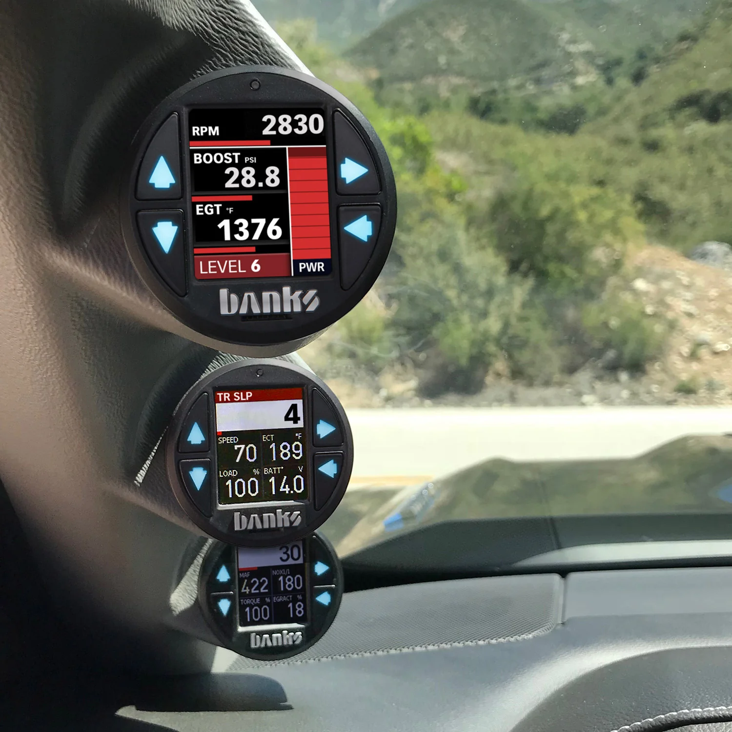 Derringer Tuner with iDash 1.8 DataMonster with ActiveSafety 11-19 Ford 6.7 Banks Power 66795 - Image 6