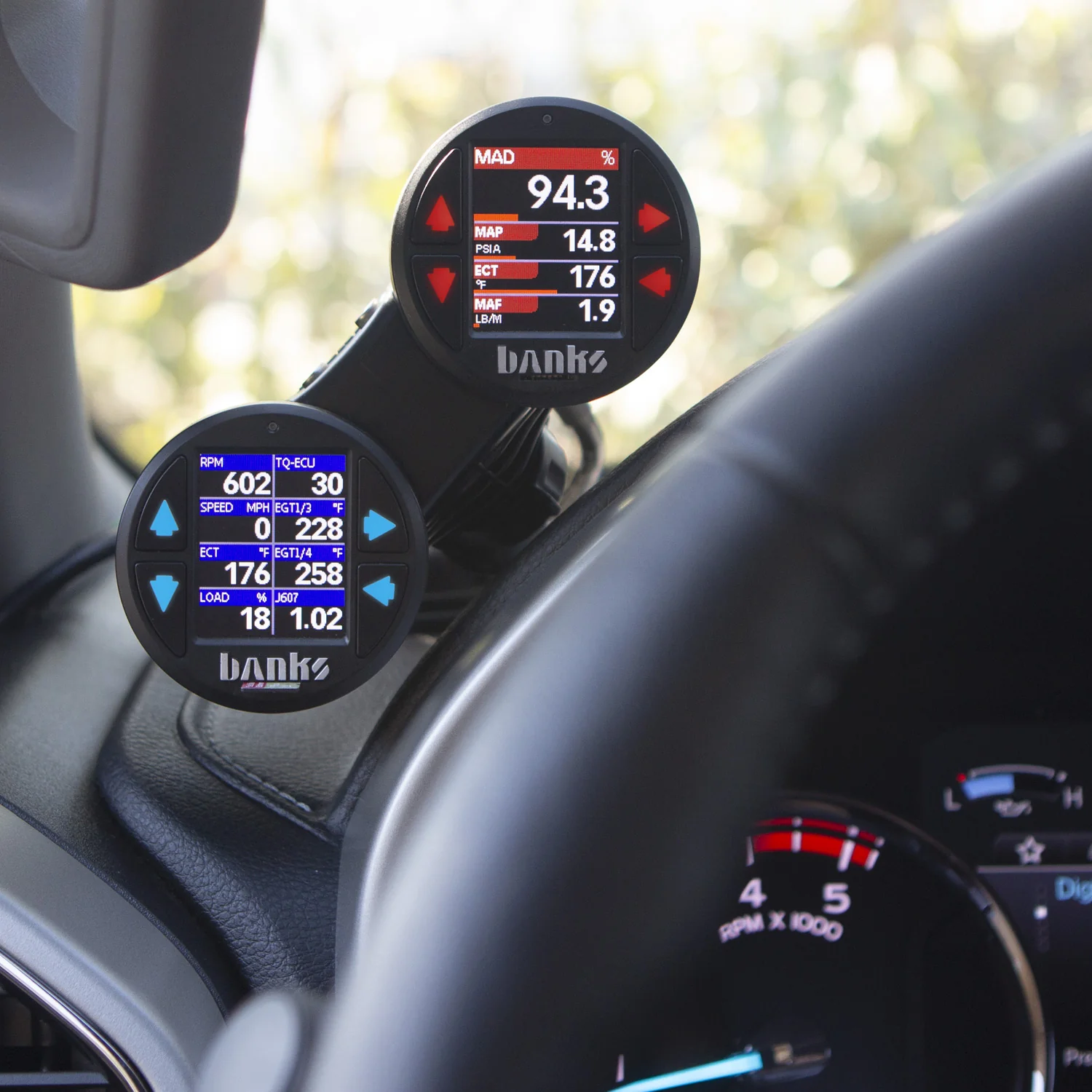 Derringer Tuner with iDash 1.8 DataMonster with ActiveSafety 11-19 Ford 6.7 Banks Power 66795 - Image 7