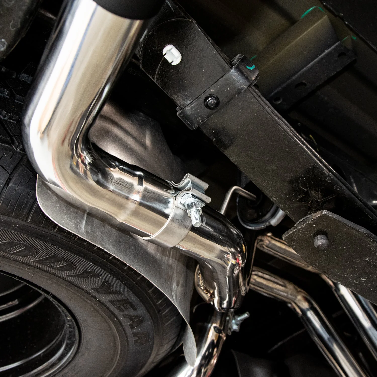 Exhaust Cat Back Ford F150 (2015-2022) Polished Tube Polished Tips 317043030 - Image 4