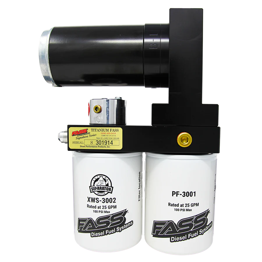 FASS TSD12290G Titanium Signature Series Diesel Fuel System 290GPH Dodge Cummins RAM 6.7L 2019-2020 TSD12290G