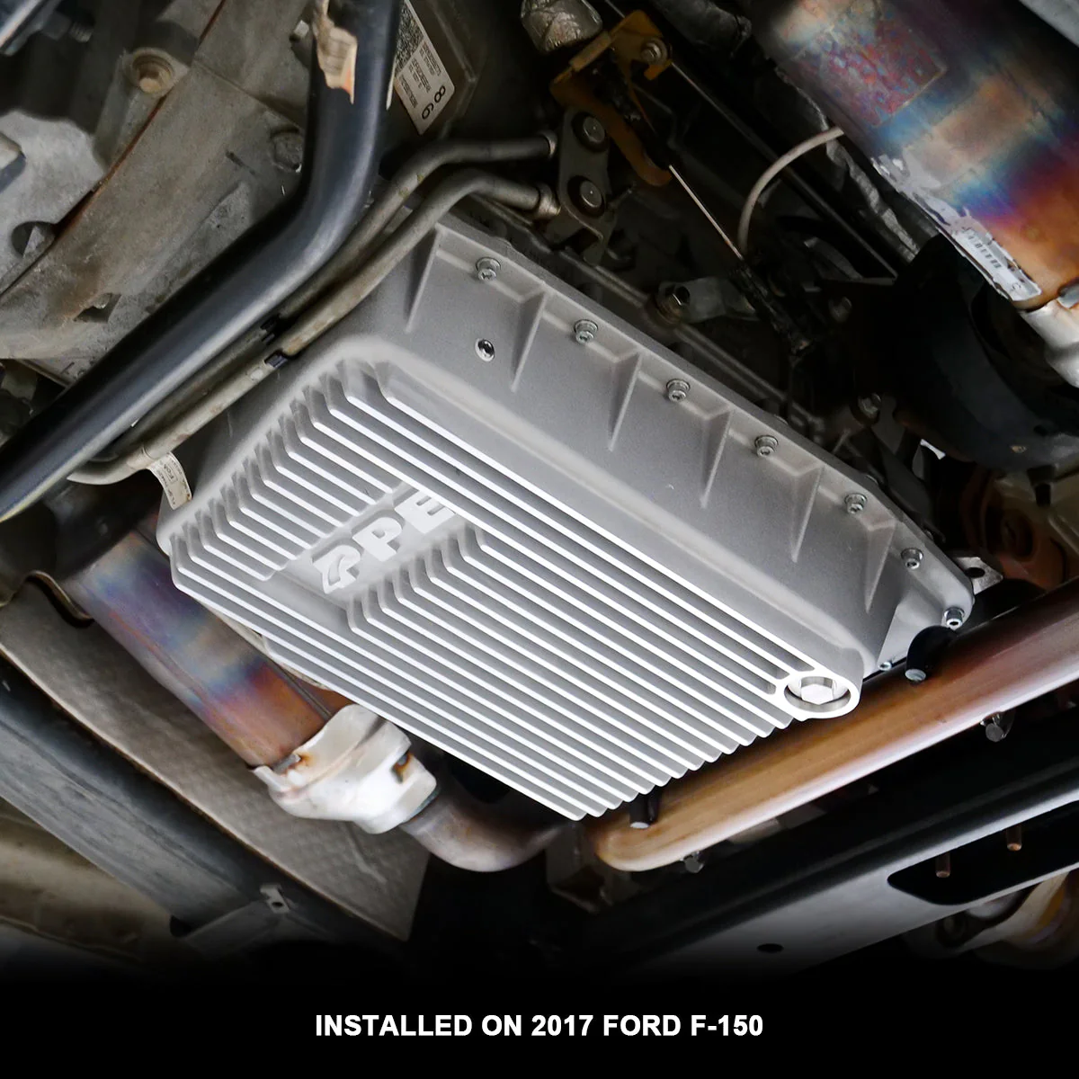 Ford 6R80 Deep Transmission Pan 2015-2017 Ford F-150 Black PPE Diesel 328051120 - Image 4