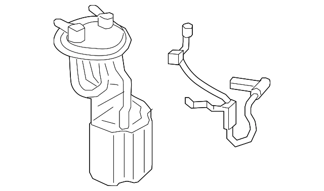 Fuel Pump - Ford (HC3Z-9H307-AS) - Image 2
