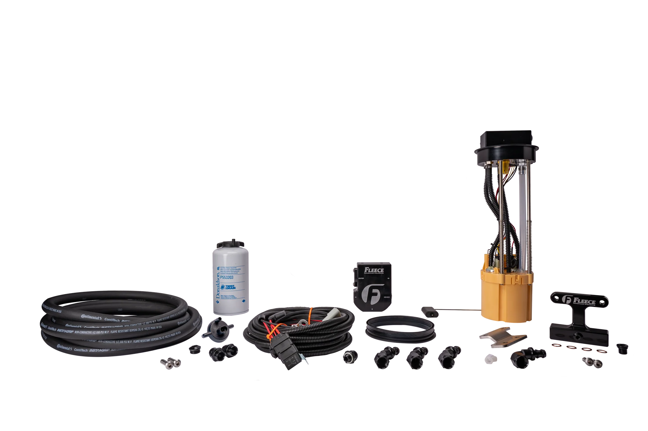 Fuel System Upgrade Kit with PowerFlo Lift Pump for 03-04 Dodge Cummins Fleece Performance