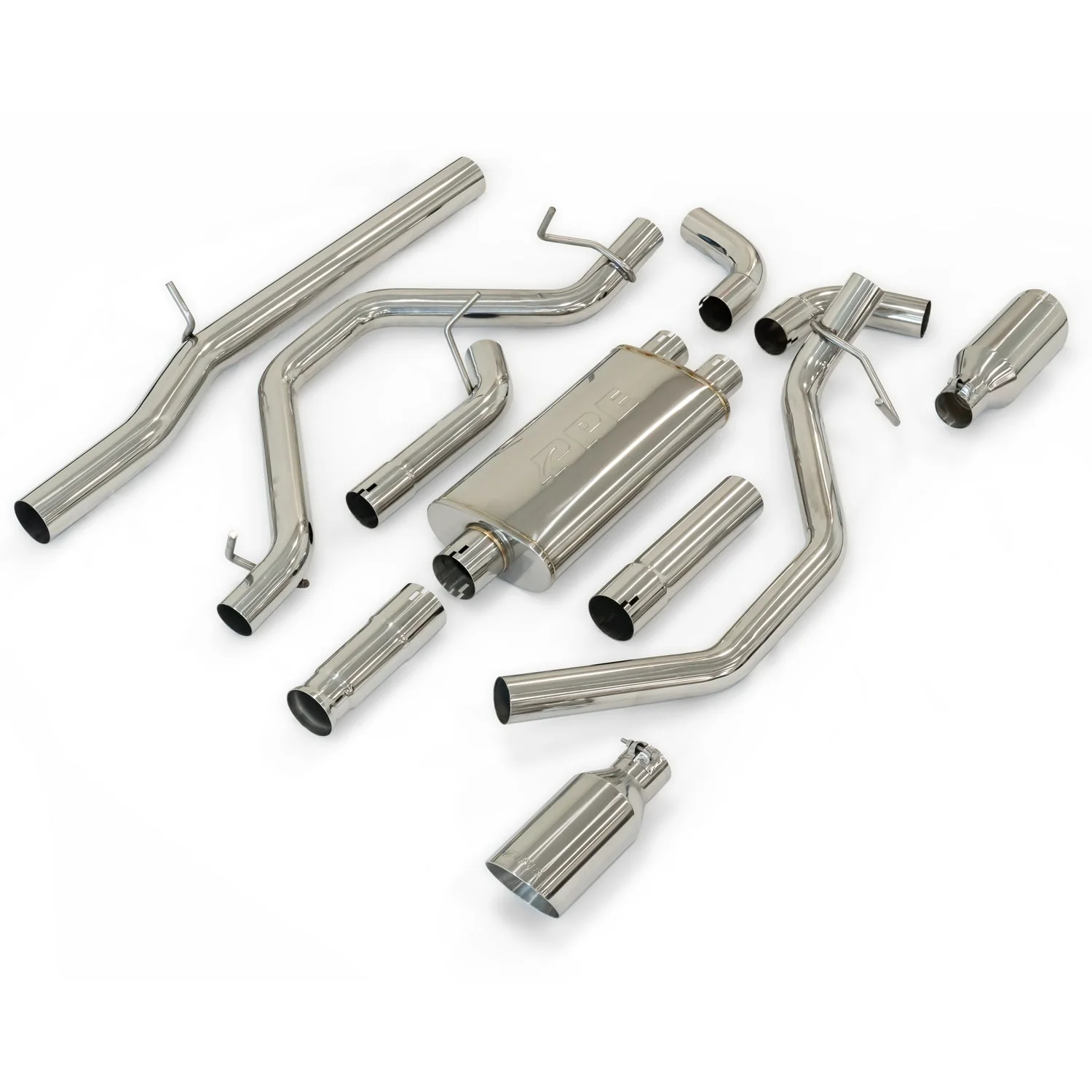 GM 1500 Pickup Cat Back Exhaust System 117030030 - Image 6