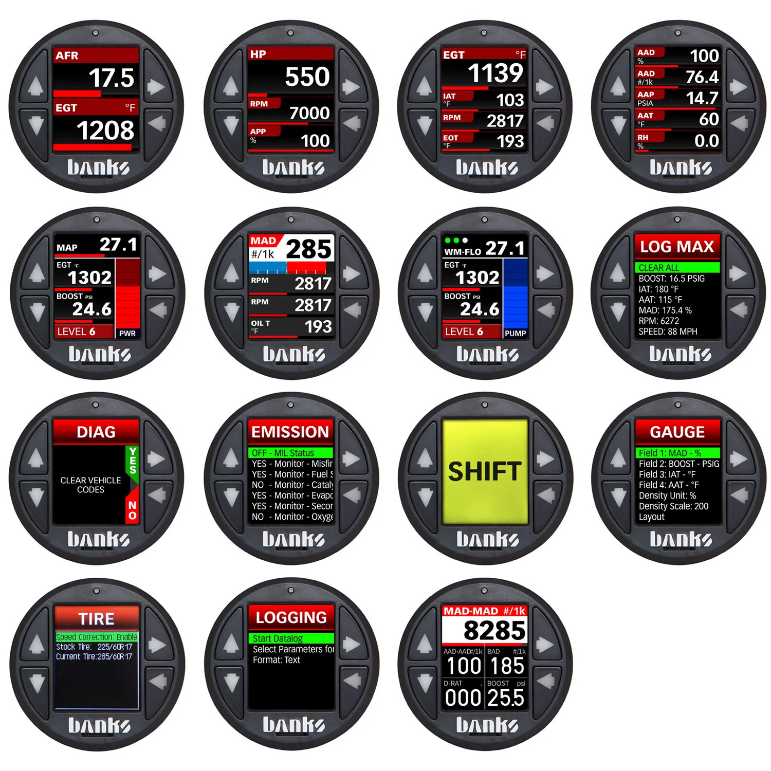 iDash 1.8 Super Gauge Derringer Tuner Banks Power 66561 - Image 5