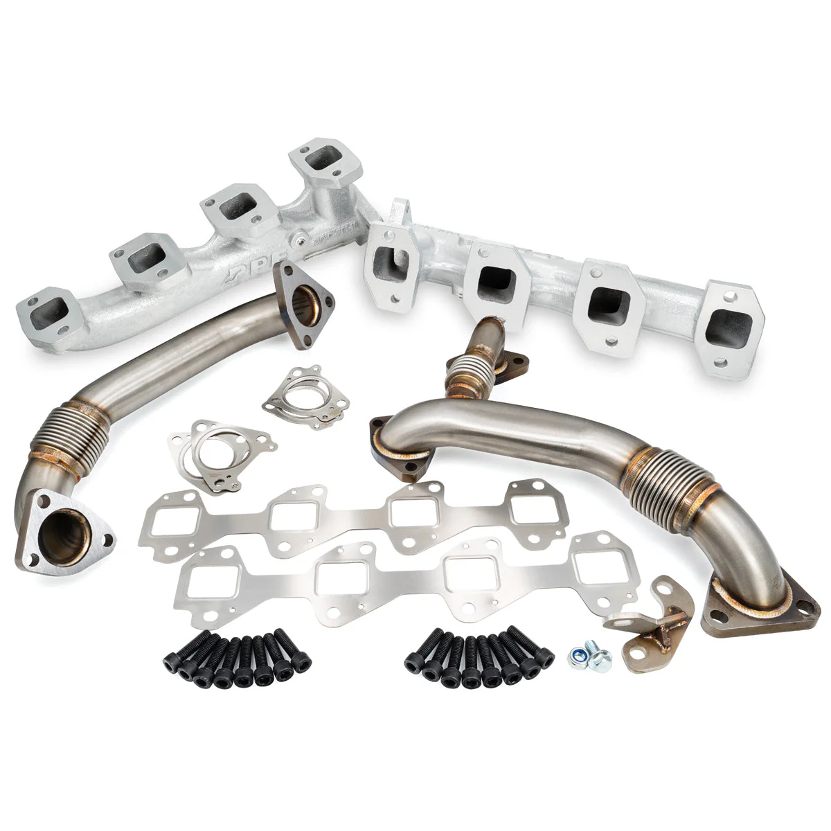 Manifolds and Up-Pipes GM 2004.5-2005 Y Pipe LLY - Silver 116111435