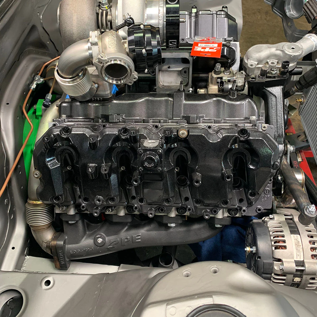 Manifolds and Up-Pipes GM 2004.5-2005 Y Pipe LLY - Silver 116111435 - Image 6