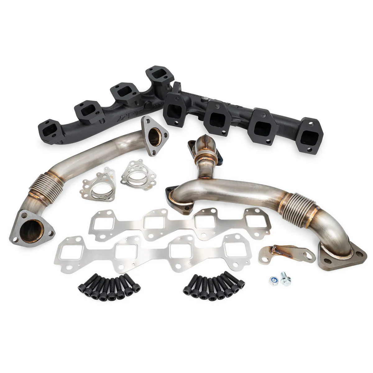 Manifolds and Up-Pipes GM 2007.5-2010 Y Pipe LMM - Black 116111820
