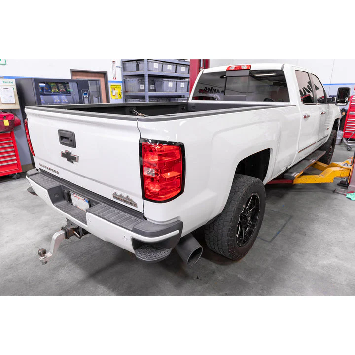 Monster Exhaust System for 11-15 Chevy/GMC 2500/3500 and (16 2500 Only) 6.6L Duramax LML (SRW) Black Tip Banks Power 48998-B - Image 4