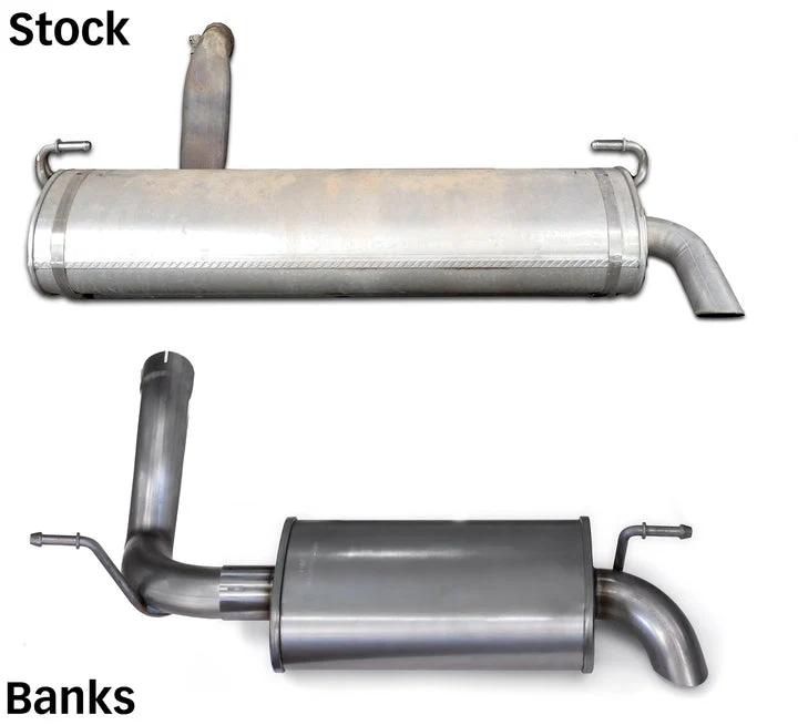 Monster Exhaust System for 18-23 Jeep Wrangler JL 3.6L, 4-Door Banks Power 51320 - Image 3
